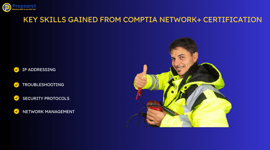 Summary of the Key Skills Gained from CompTIA Network+ Certification