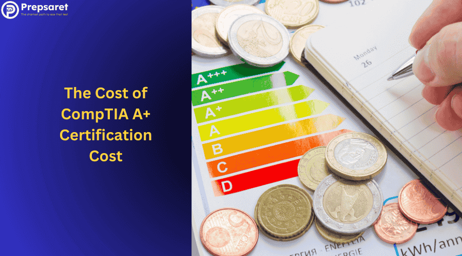 Total cost of CompTIA A+ certification