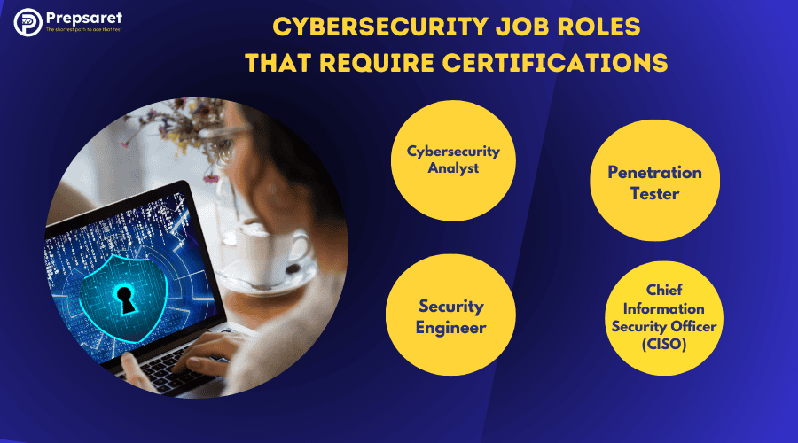 A female cyber security professional working on a laptop