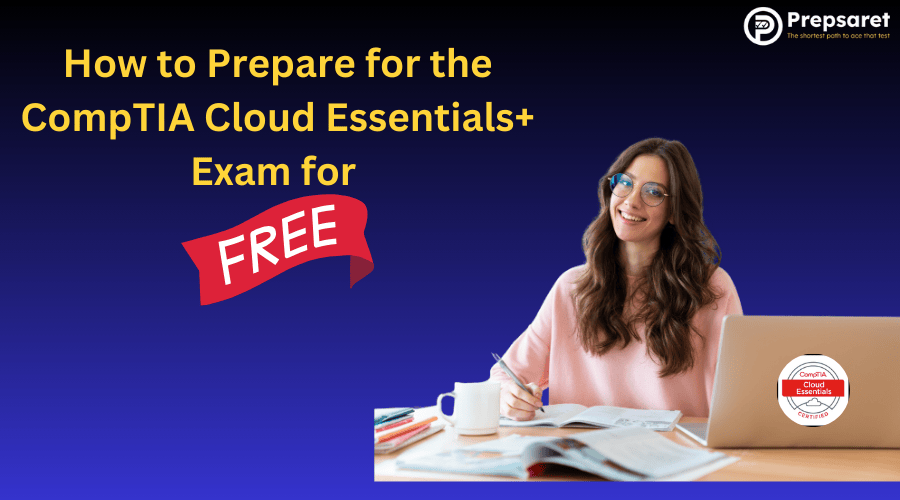 A person preparing for the CompTIA Essentials+ Exam for Free