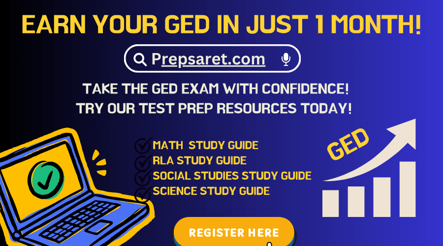 Earn your GED in just 1 month