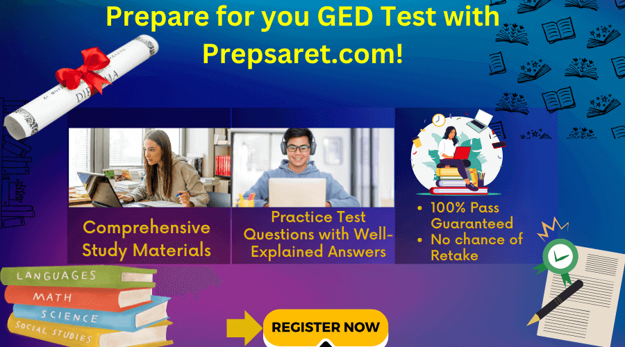 GED Test Prep with Prepsaret