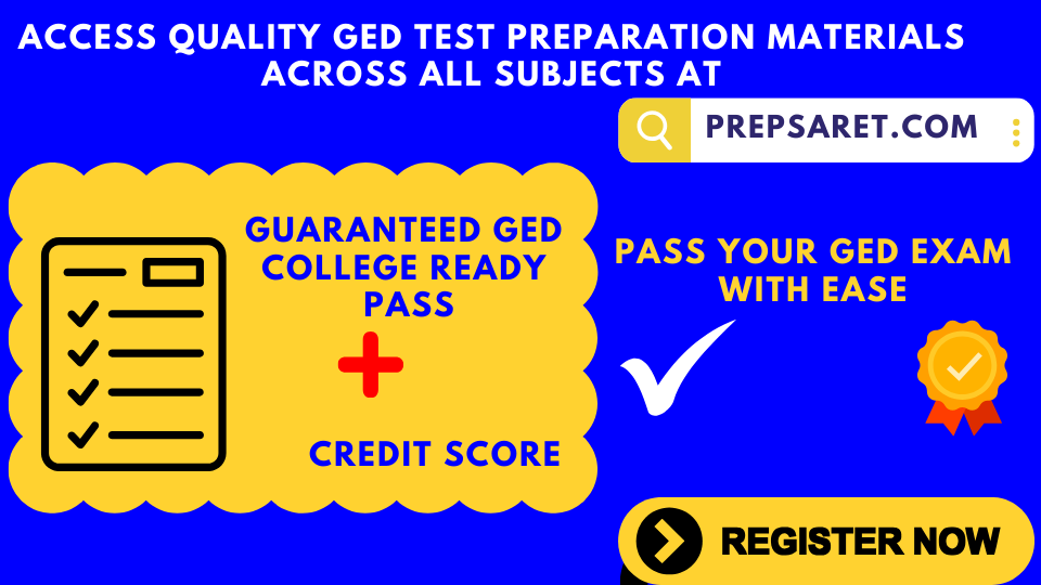 Guaranteed GED Exam pass