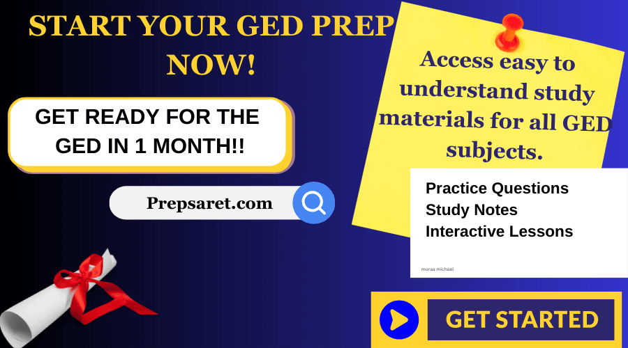 Start your GED Prep now 