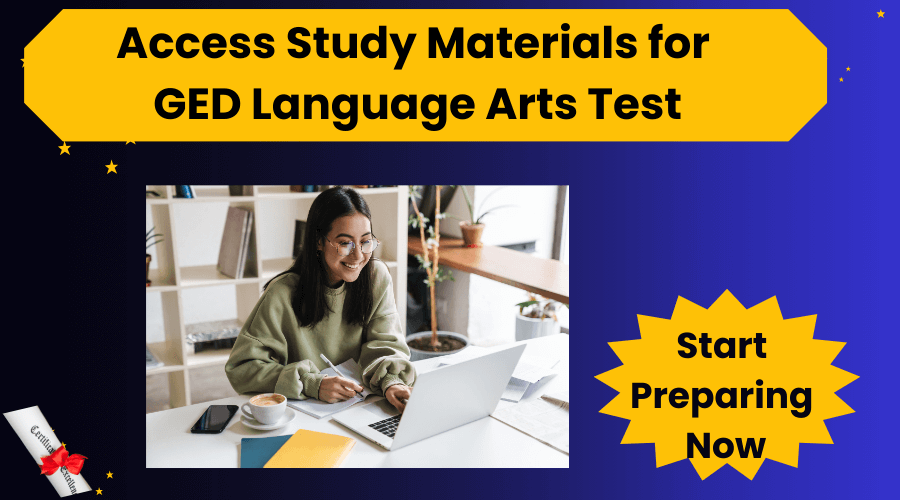 Study Materials for GED Language Arts Test