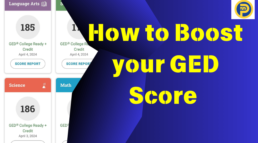 How to Boost your GED Score