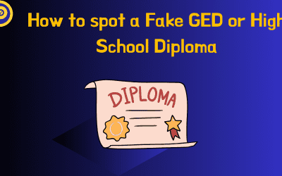 How to Spot a Fake GED or High School Diploma