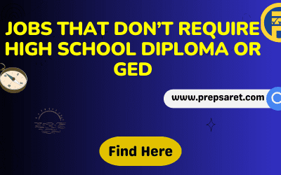 Jobs that Don’t Require High School Diploma or GED