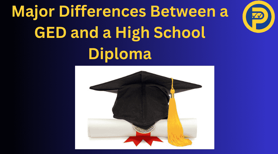 Major Differences Between a GED and a High School Diploma