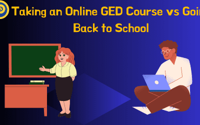 Taking an Online GED Course vs Going Back to School