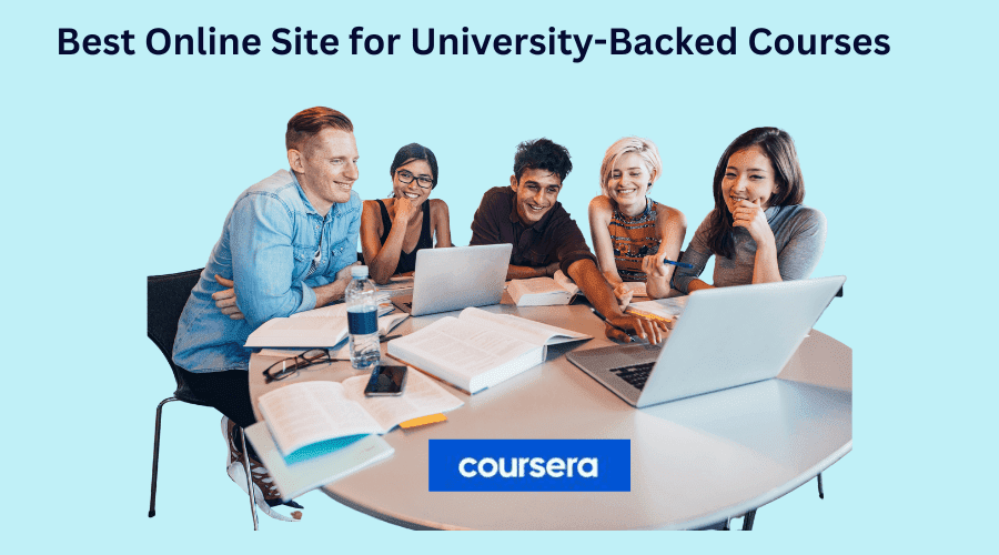 Best Online Site for University-Backed Courses