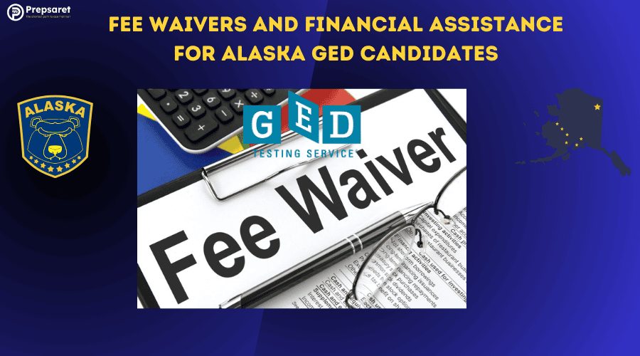 A GED Fee Waiver form for Alaska GED candidates 