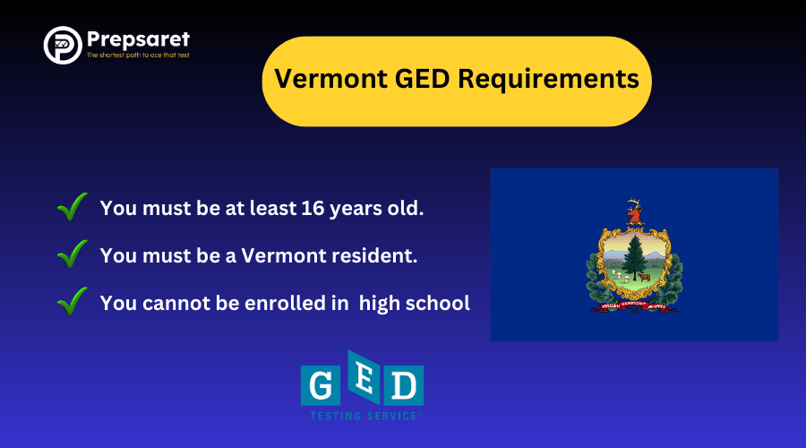 Vermont GED Requirements