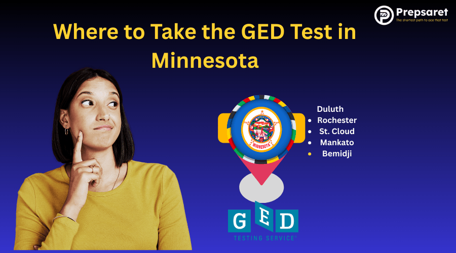 List of Official GED testing locations available  in Minnesota.