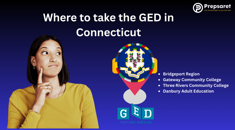 List of official in-person GED testing centers located across Connecticut.