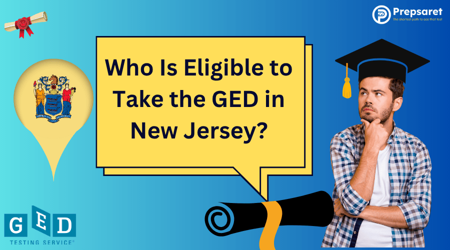 GED eligibility in New Jersey requires not being enrolled in high school, not holding a high school diploma or equivalent, and meeting minimum age requirements.