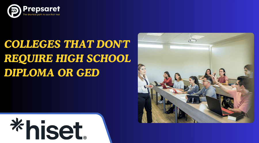 College students in a class