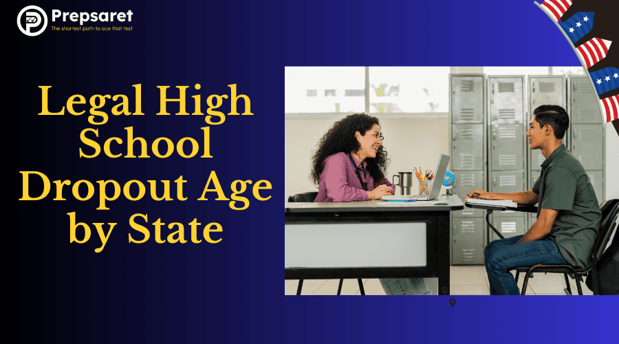 A teacher explaining the legal process and requirements for a student to withdraw from school.