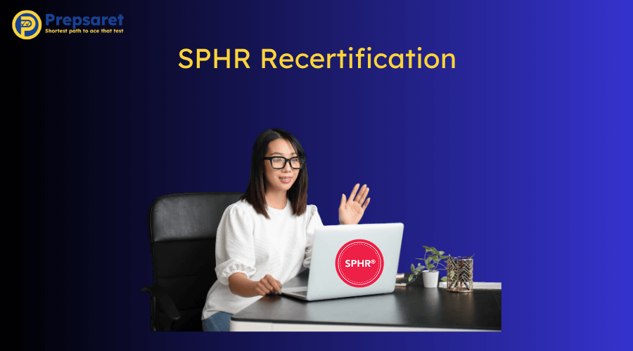 A HR professional preparing for the SPHR Recertification exam