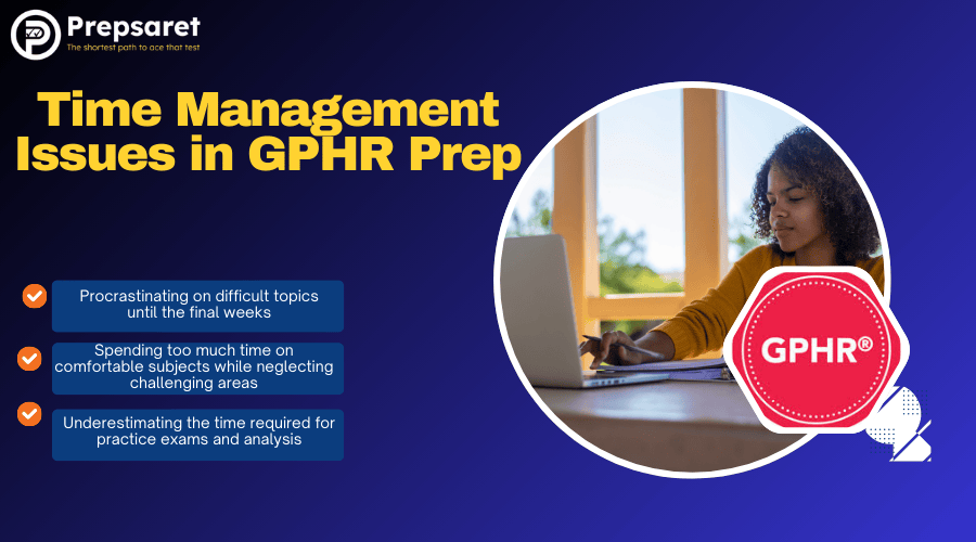 A person preparing for the GPHR exam 
