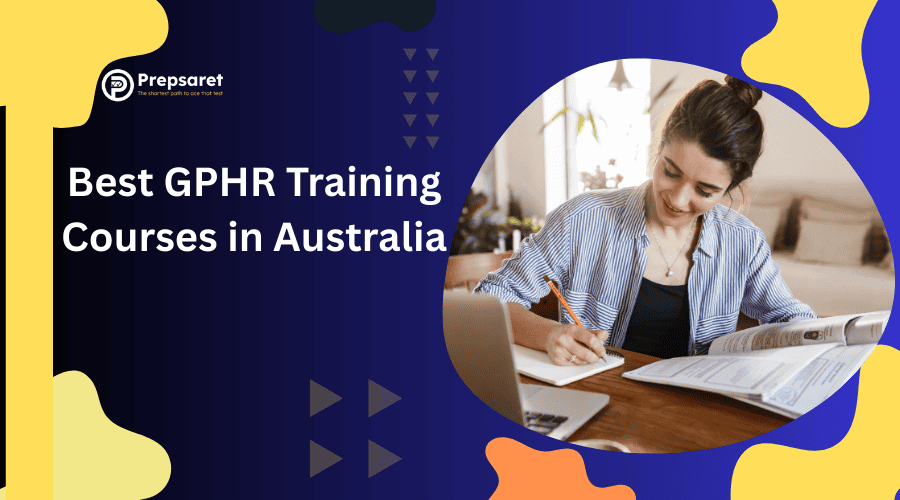 A person studying for the GPHR exam