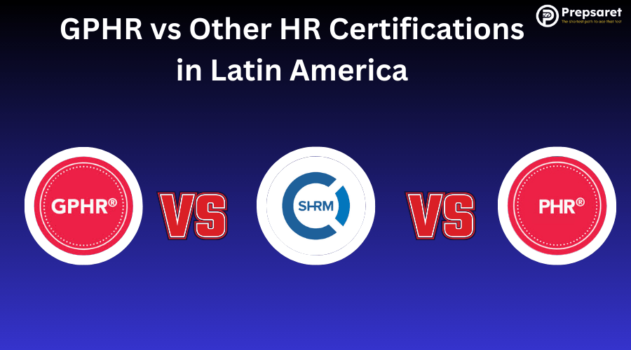 The GPHR logo vs the SHRM logo vs the PHR logo