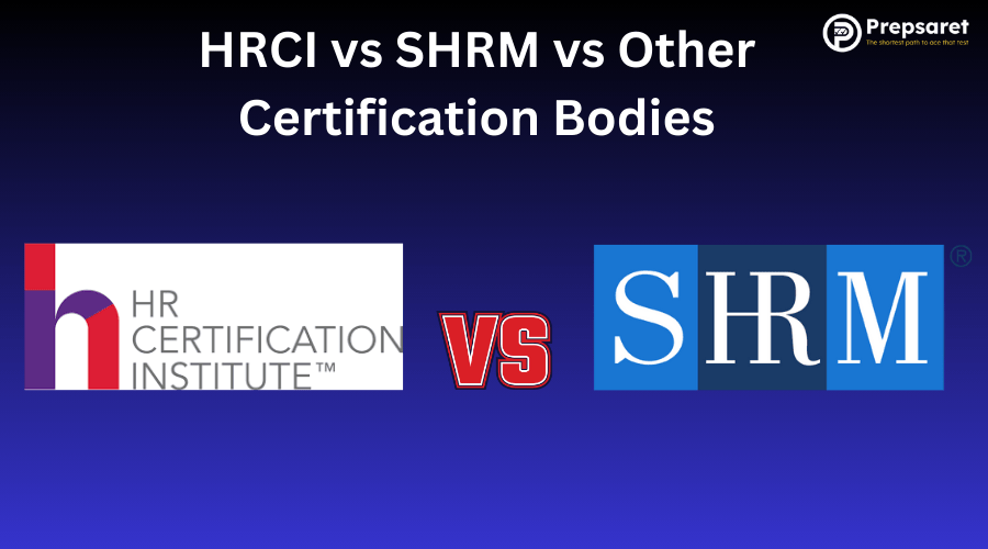 The HRCI logo versus the SHRM logo