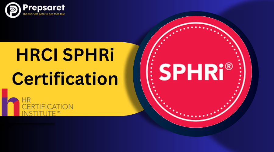 HRCI SPHRi certification logo representing the Senior Professional in Human Resources credential from the HR Certification Institute.