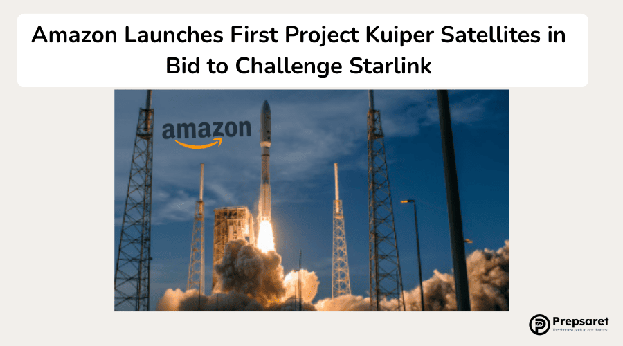 Amazon Launches First Project Kuiper Satellites in Bid to Challenge Starlink