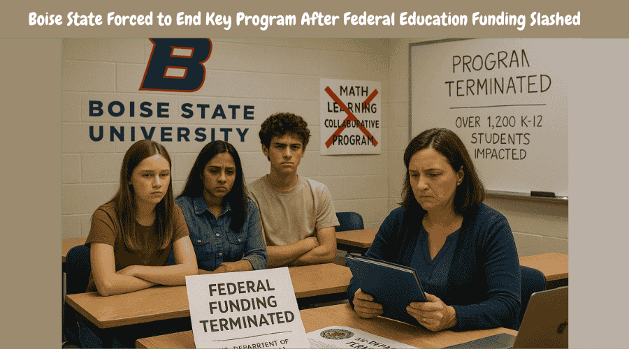 Boise State Forced to End Key Program After Federal Education Funding Slashed