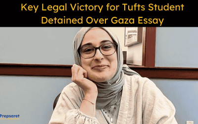 Key Legal Victory for Tufts Student Detained Over Gaza Essay