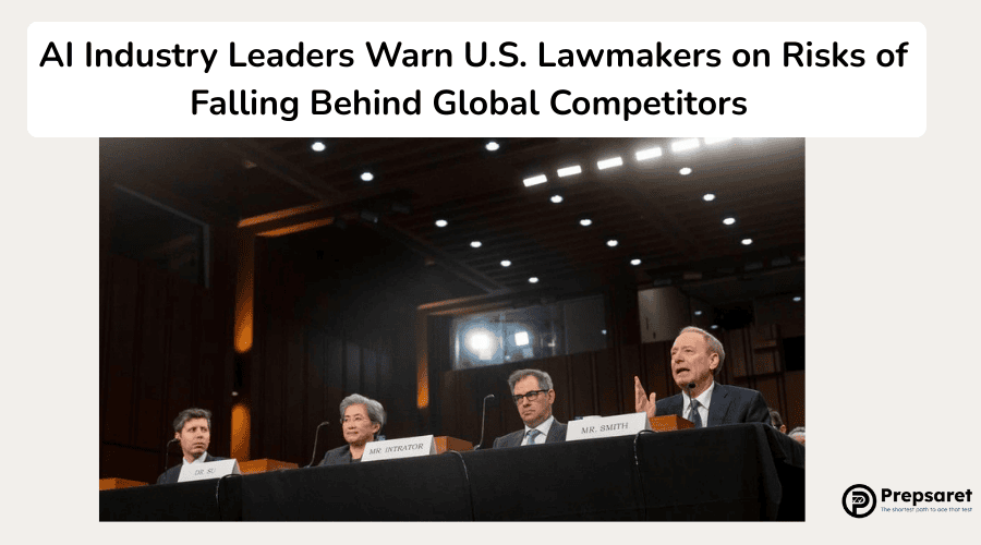 AI Industry Leaders Warn U.S. Lawmakers on Risks of Falling Behind Global Competitors