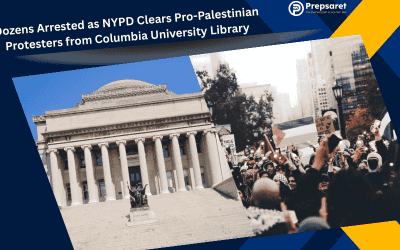 Dozens Arrested as NYPD Clears Pro-Palestinian Protesters from Columbia University Library