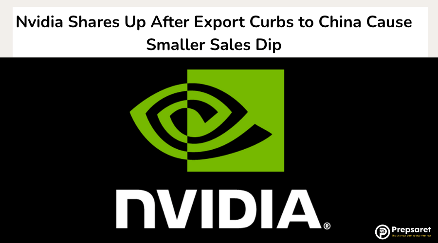 Nvidia Shares Up After Export Curbs to China Cause Smaller Sales Dip