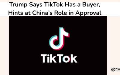 Trump Says TikTok Has a Buyer, Hints at China’s Role in Approval