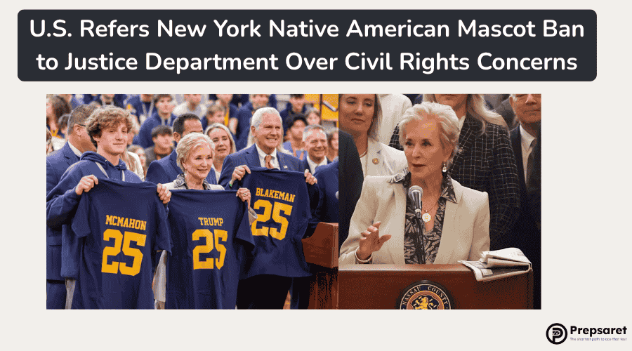 U.S. Refers New York Native American Mascot Ban to Justice Department Over Civil Rights Concerns