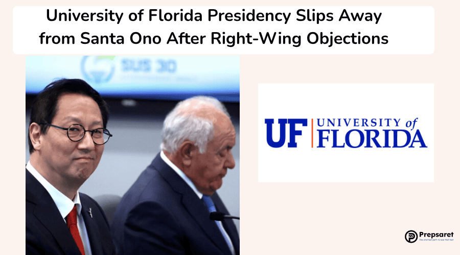 University of Florida Presidency Slips Away from Santa Ono After Right-Wing Objections