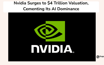 Nvidia Surges to $4 Trillion Valuation, Cementing Its AI Dominance