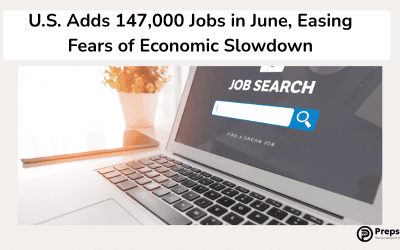 U.S. Adds 147,000 Jobs in June, Easing Fears of Economic Slowdown
