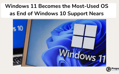 Windows 11 Becomes the Most-Used OS as End of Windows 10 Support Nears