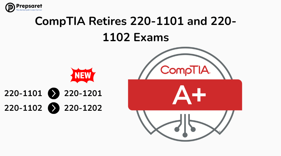 CompTIA Retires 220-1101 and 220-1102 Exams