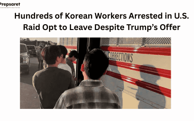 Hundreds of Korean Workers Arrested in U.S. Raid Opt to Leave Despite Trump’s Offer