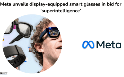 Meta unveils display-equipped smart glasses in bid for ‘superintelligence’