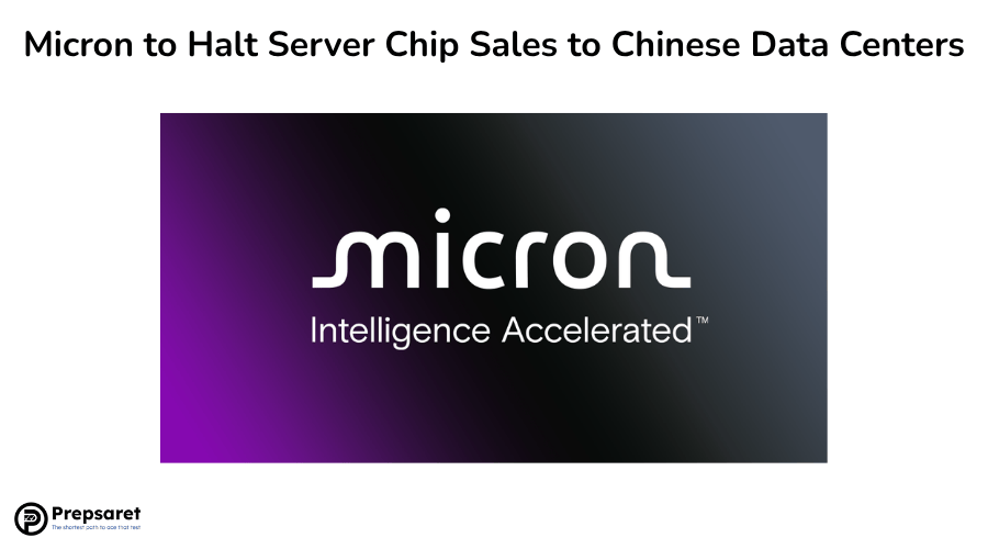 Micron to Halt Server Chip Sales to Chinese Data Centers