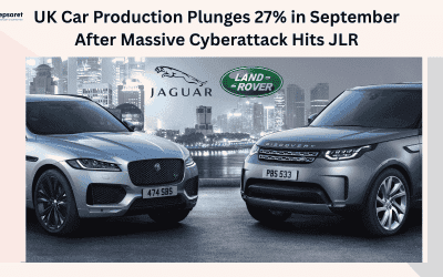 UK Car Production Plunges 27% in September After Massive Cyberattack Hits JLR