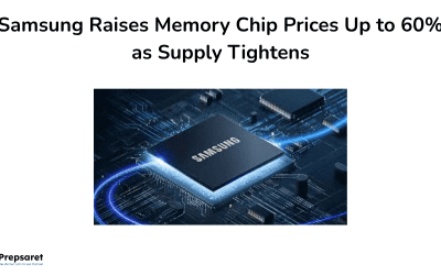 Samsung Raises Memory Chip Prices Up to 60% as Supply Tightens