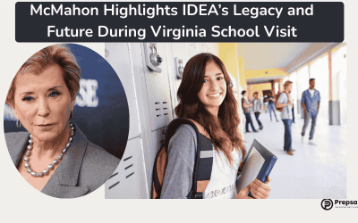 McMahon Highlights IDEA’s Legacy and Future During Virginia School Visit