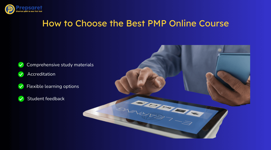 Summary of how to choose the best PMP online course