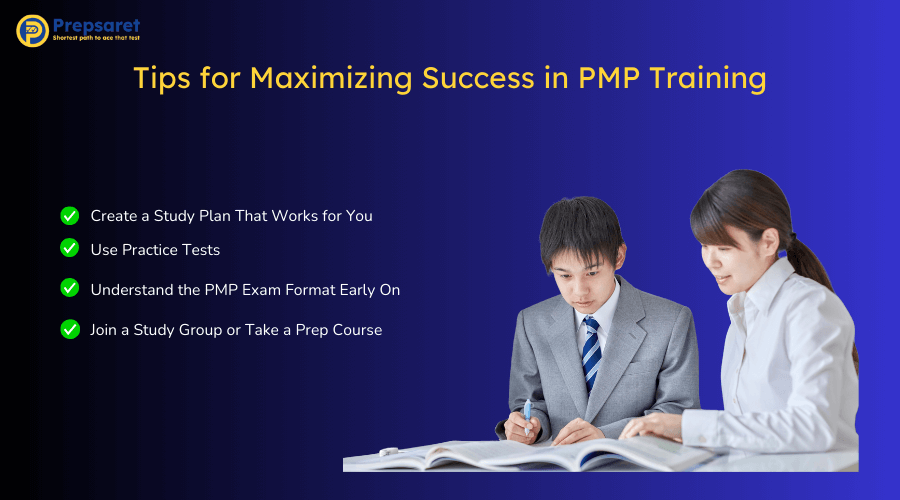 Summary of the Tips for Maximizing Success in PMP Training