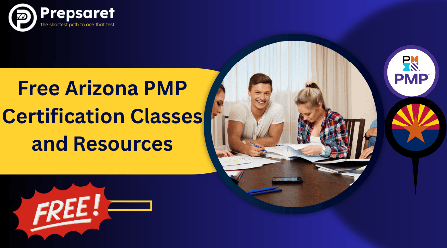 Students in Arizona preparing for the PMP exam using free online PMP certification classes.